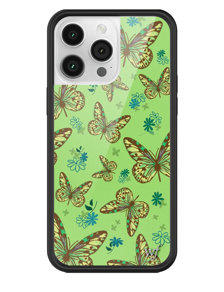 Wildflower Sage Butterfly iPhone 14 Pro Max Case Wildflower Cases