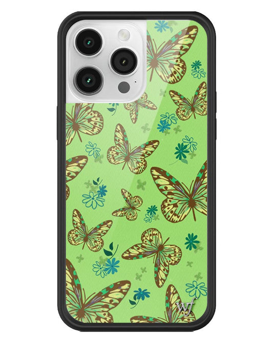 wildflower sage butterfly iphone 14promax case