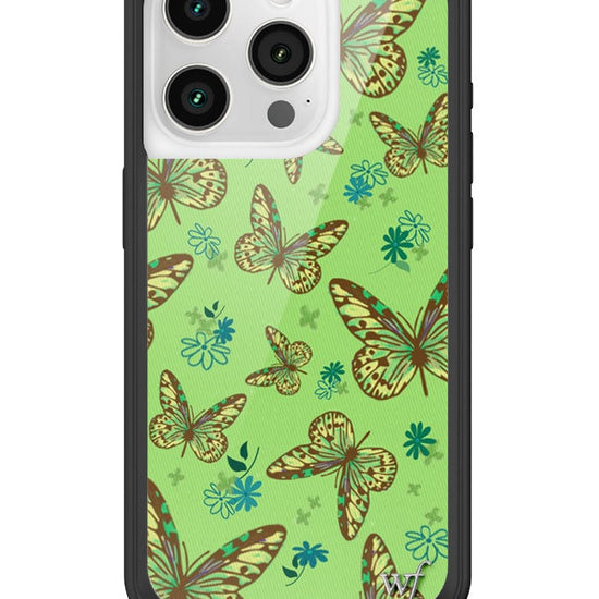 wildflower sage butterfly iphone 15pro case
