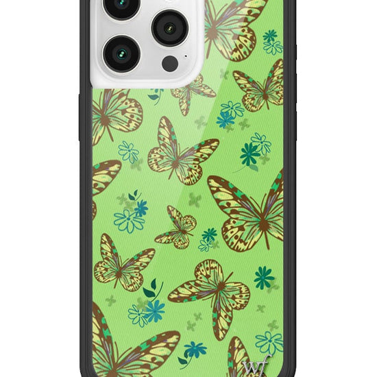 wildflower sage butterfly iphone 15promax case