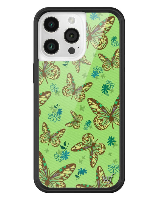 wildflower sage butterfly iphone 15promax case