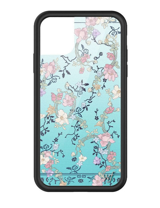 wildflower gallery girlie blue iphone 11pro case
