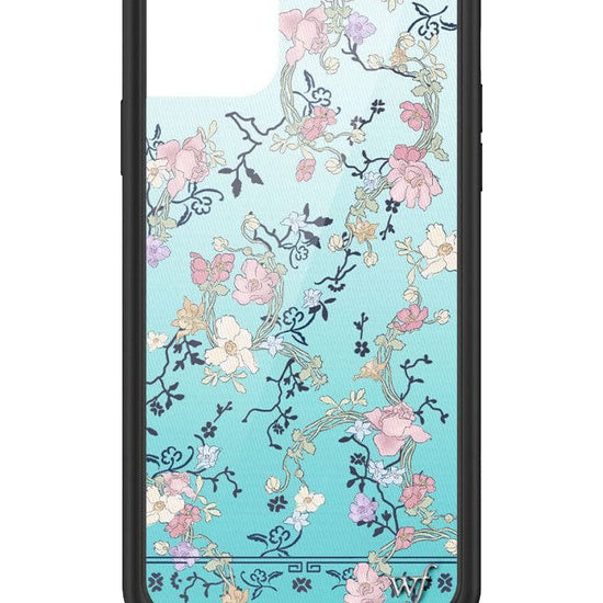 wildflower gallery girlie blue iphone 11promax case