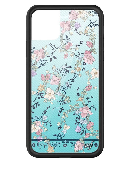 wildflower gallery girlie blue iphone 11promax case
