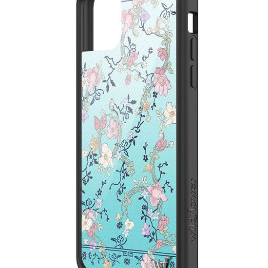 wildflower gallery girlie blue iphone 11promax case angle