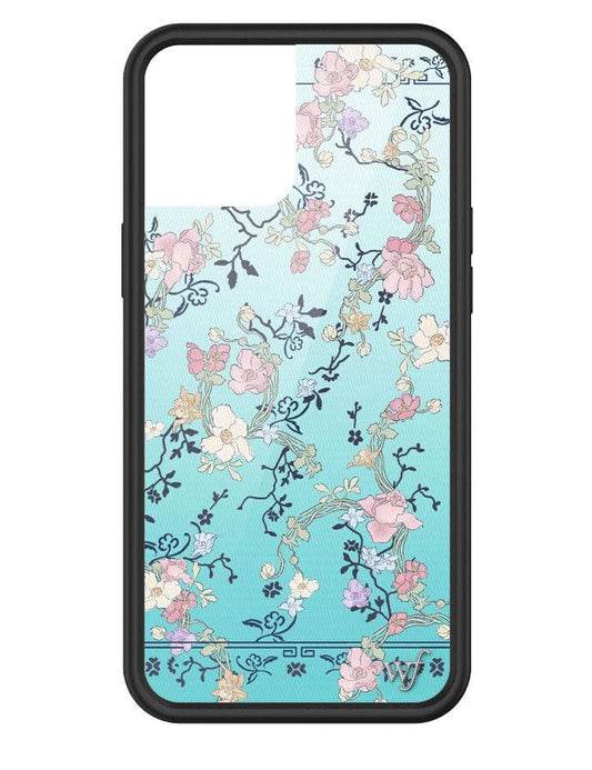 wildflower gallery girlie blue iphone 12promax case