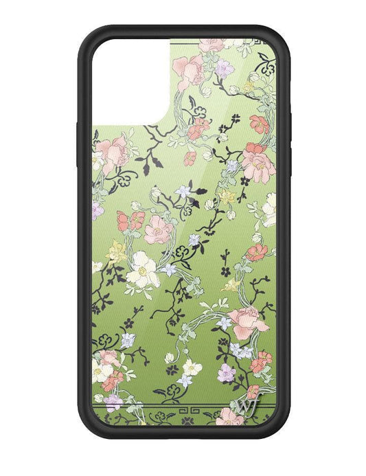 wildflower gallery girlie green iphone 11pro case 