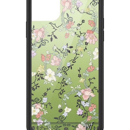 wildflower gallery girlie green iphone 11promax case 