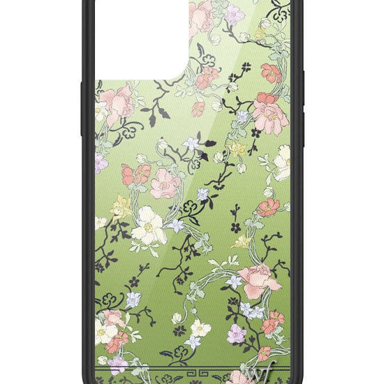 wildflower gallery girlie green iphone 12/12pro case