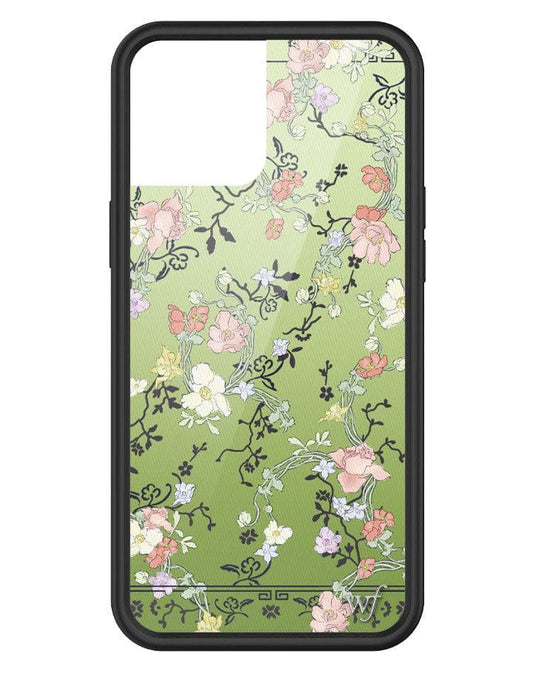 wildflower gallery girlie green iphone 12promax case