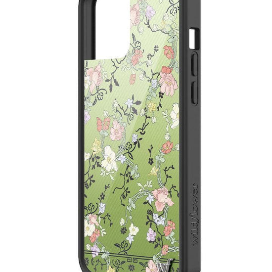wildflower gallery girlie green iphone 12promax case angle