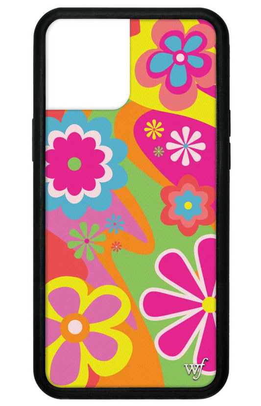 Groovy Flowers iPhone 12 Pro Max Case