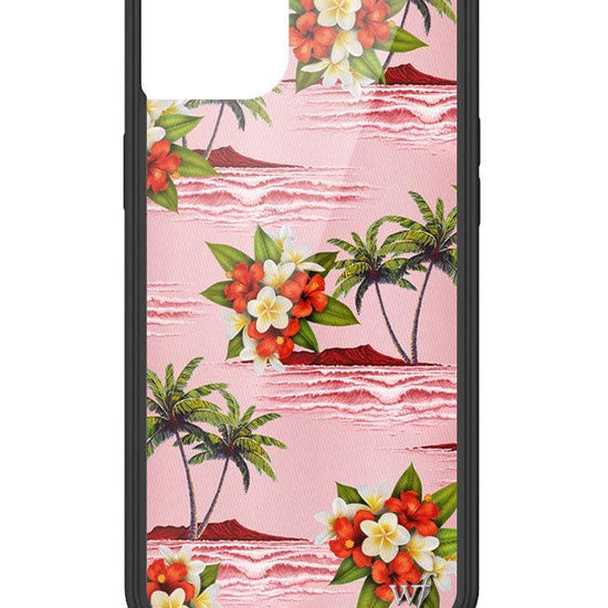 wildflower hawaiian floral iphone 14plus