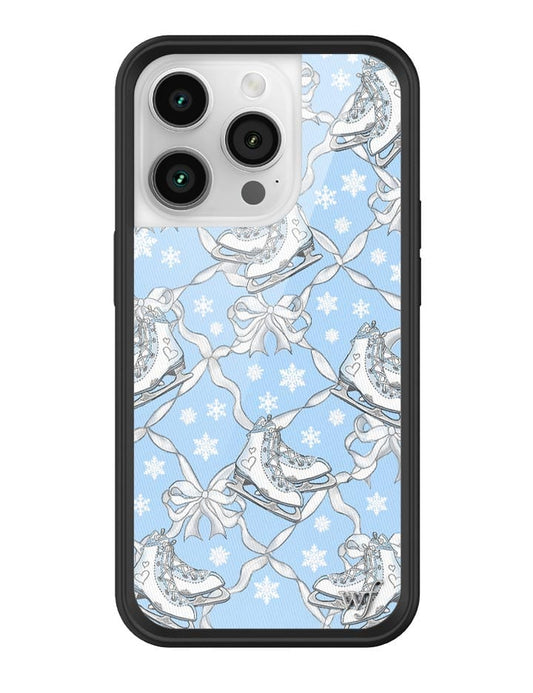 wildflower ice skates iphone 14pro case