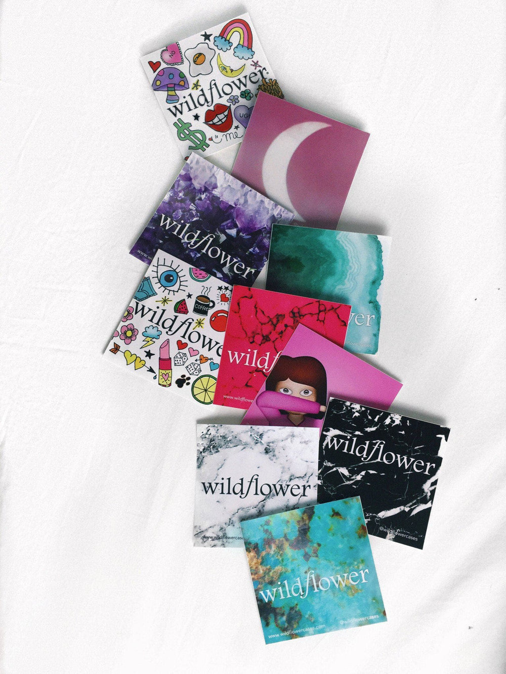 Wildflower Sticker Pack - Set of 10 Matte Stickers