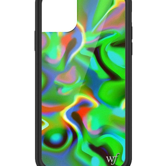 Jaded London Trippy Green iPhone 12 Pro Max Case.