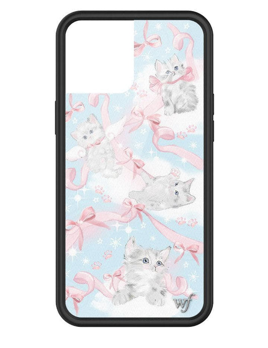 wildflower kitten around iphone 12promax case