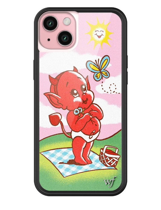 wildflower little devil iphone 15plus case