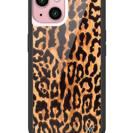 wildflower leopard love iphone 15 case