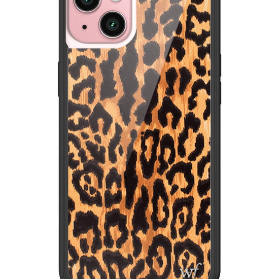 wildflower leopard love iphone 15plus case