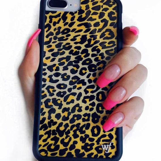 Leopard iPhone 6/7/8 Plus Case | Gold