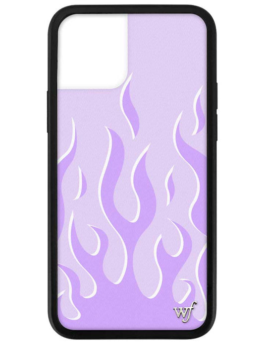 Lavender Flames iPhone 12 Pro Case