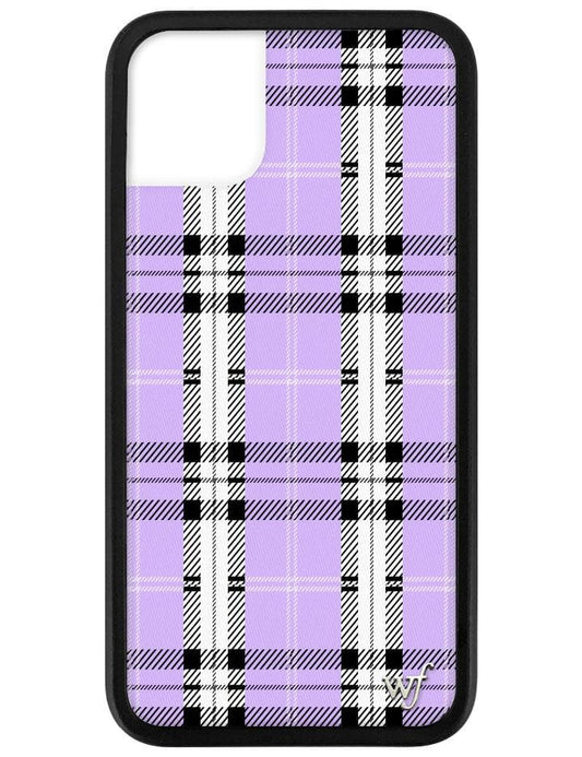 Lavender Plaid iPhone 11 Case