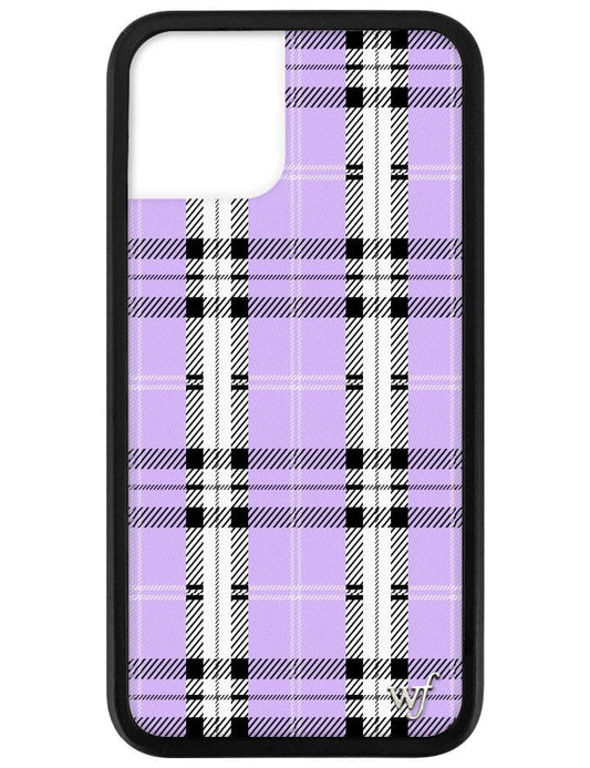 Lavender Plaid iPhone 11 Pro Case