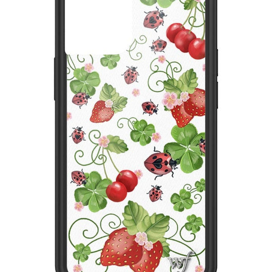 wildflower bugs n berries iphone 13mini case