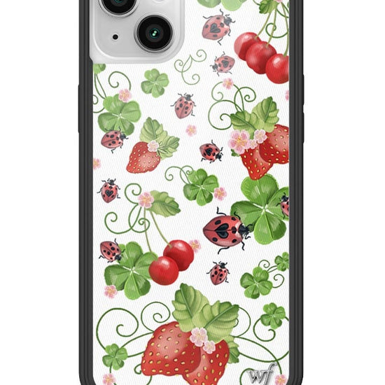 wildflower bugs n berries iphone 14plus case