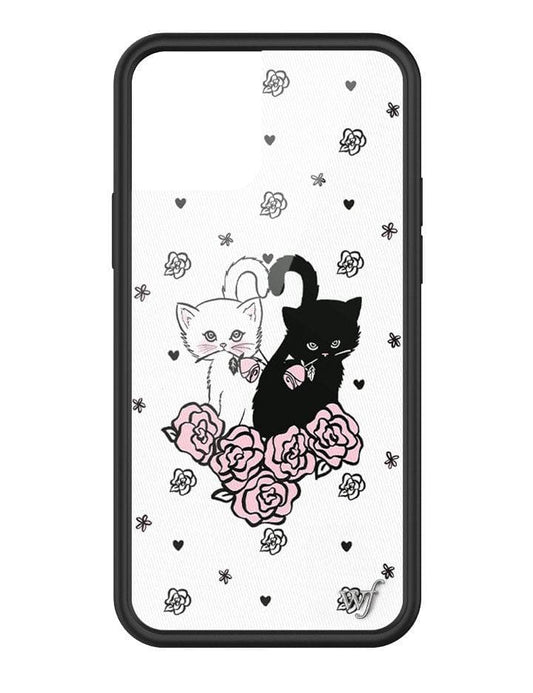 wildflower kittens iphone 12/12pro