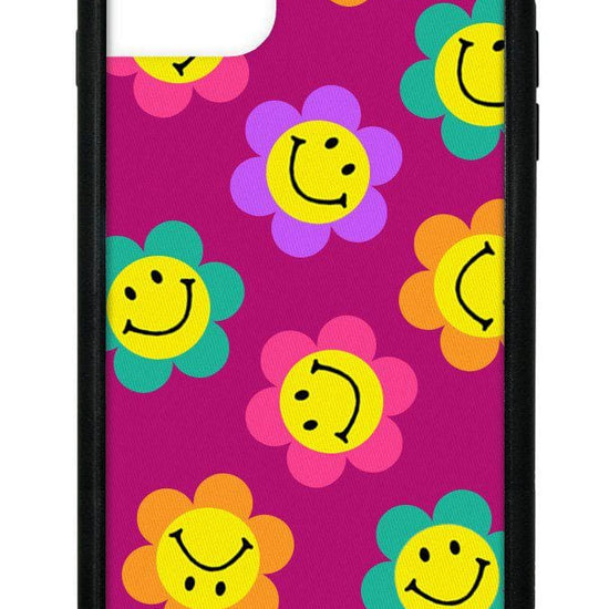 Smiley Flowers iPhone 11 Pro Max Case