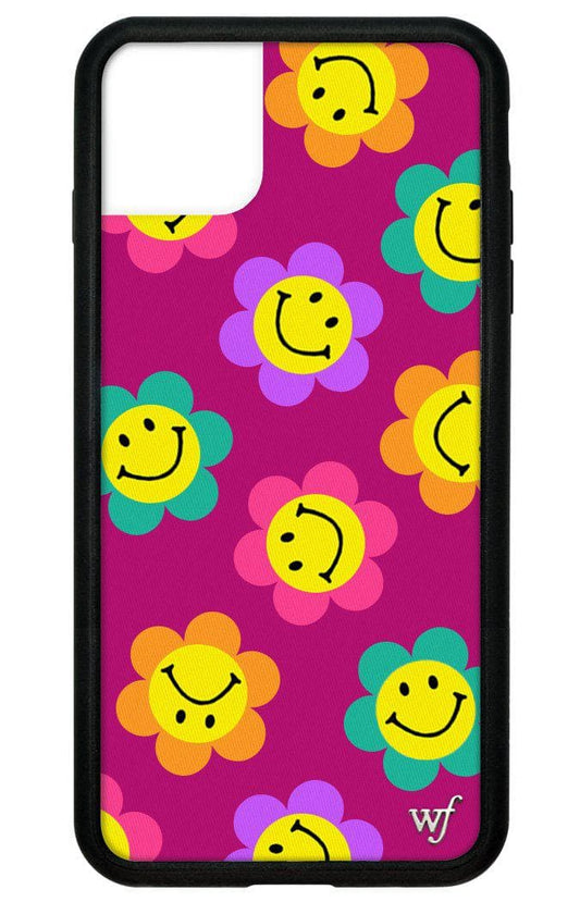 Smiley Flowers iPhone 11 Pro Max Case