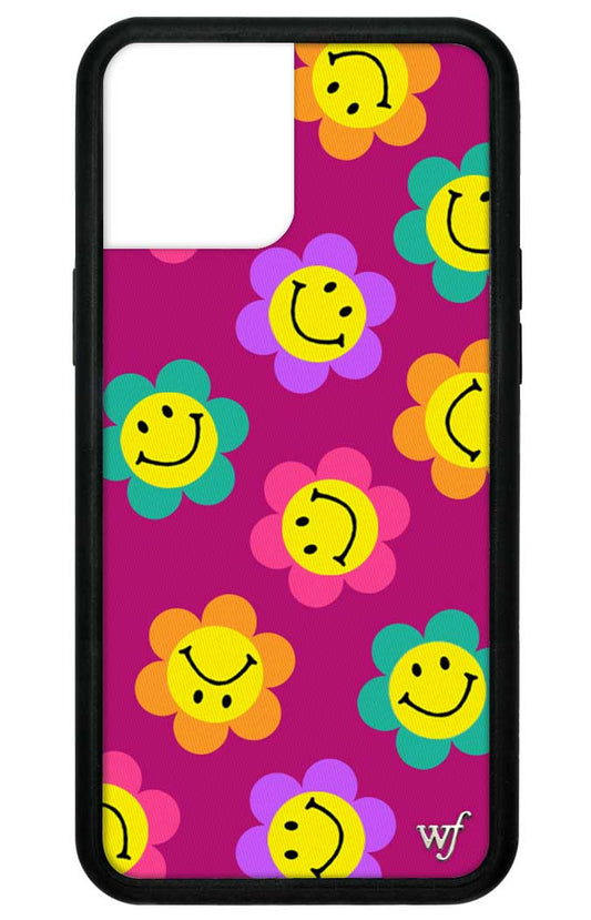 Smiley Flowers iPhone 12 Pro Max Case