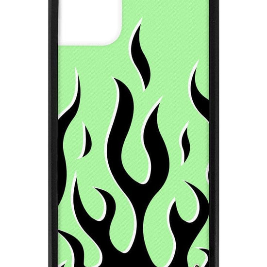 Neon Flames iPhone 11 Case
