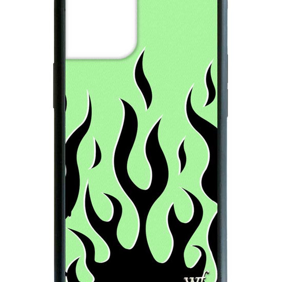 Neon Flames iPhone 12 Case