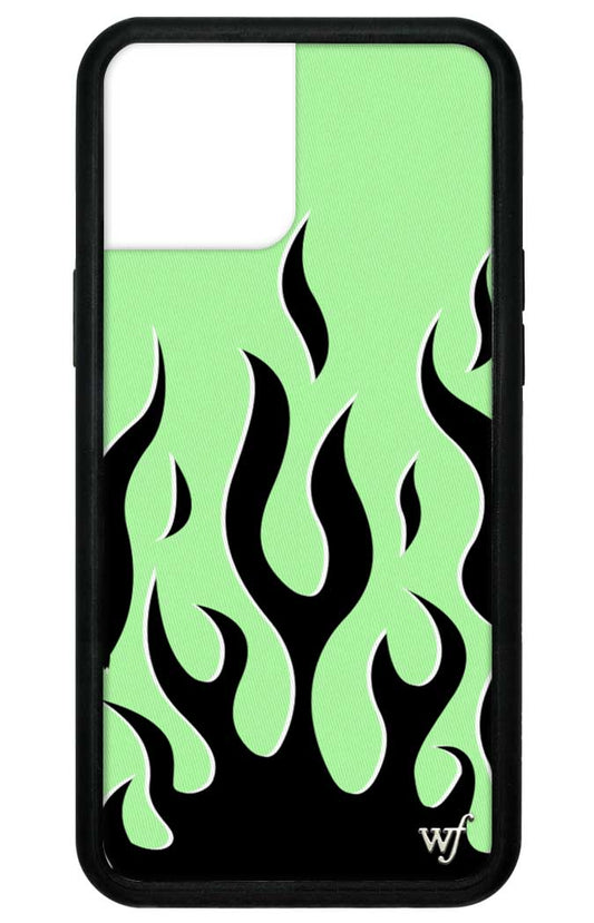 Neon Flames iPhone 12 Pro Max Case