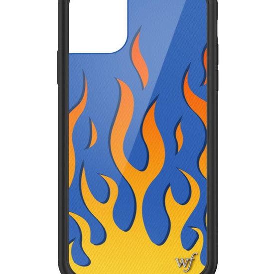Flames iPhone 11 Pro Case | Blue.