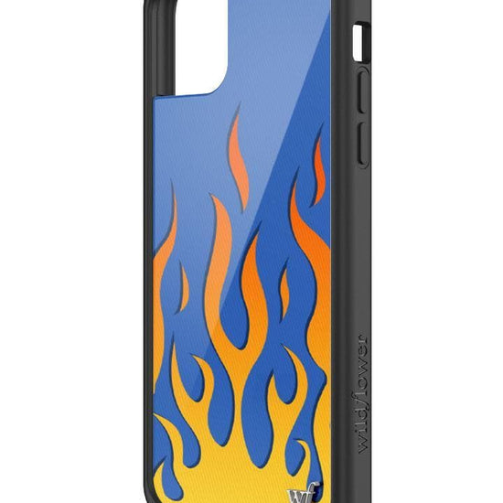 Flames iPhone 11 Pro Max Case | Blue.