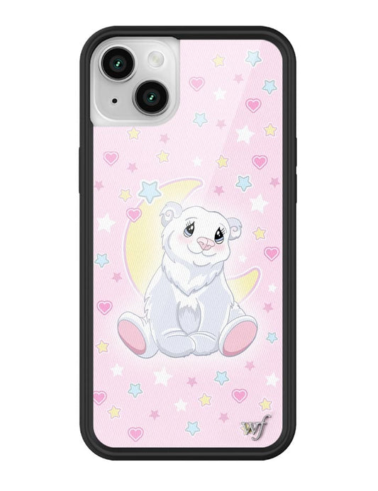 wildflower polar bear princess iphone 14 case