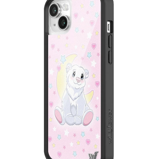wildflower polar bear princess iphone 14 case