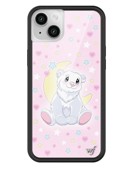 wildflower polar bear princess iphone 14plus case