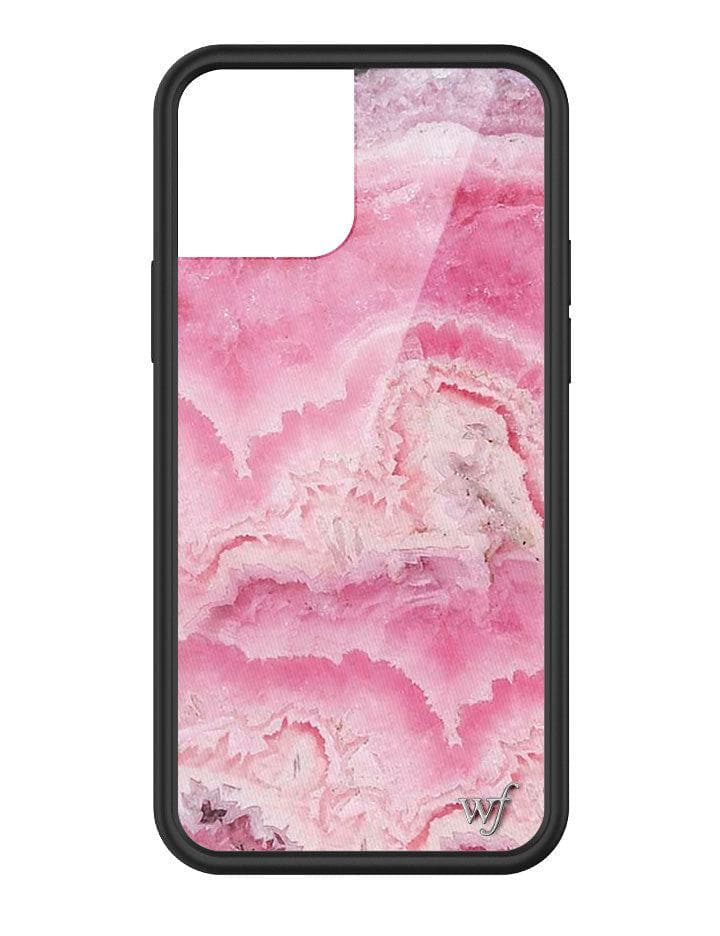 Wildflower Pink Stone iPhone 12 12 Pro Case Wildflower Cases