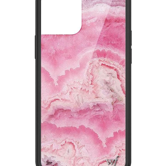 wildflower pink stone  iphone 12/12pro 