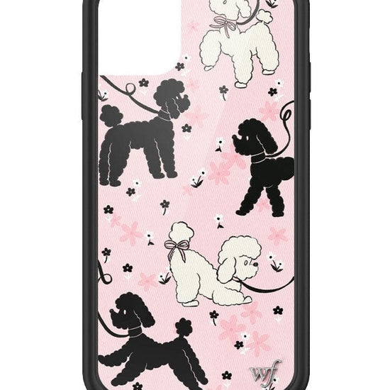 wildflower poodle doodles iphone 11 case