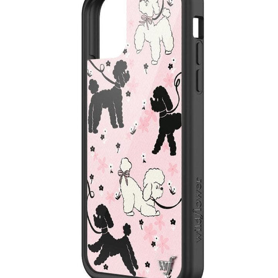 wildflower poodle doodles iphone 11 case angle