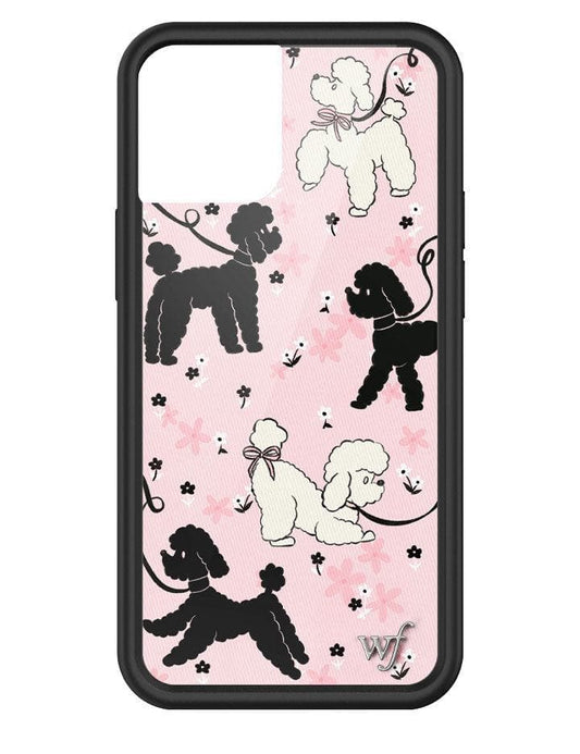 wildflower poodle doodles iphone 13mini case