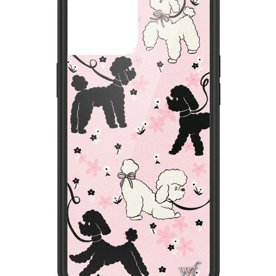 wildflower poodle doodles iphone 12promax case