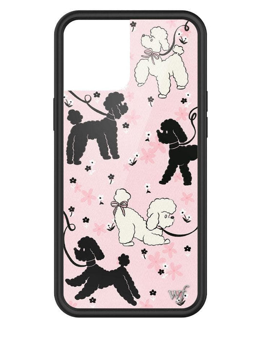 wildflower poodle doodles iphone 12promax case