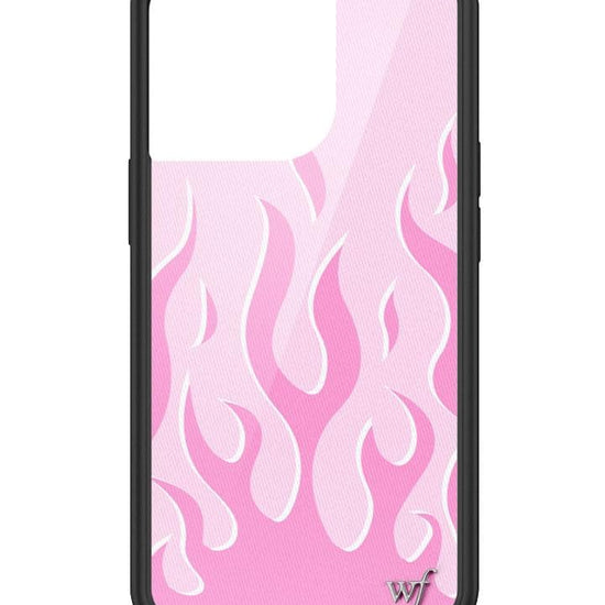 wildflower pink flames iphone 13pro